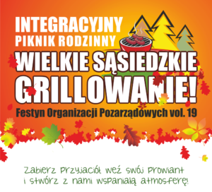 Plakat Festynu Organizacji Pozarządowych