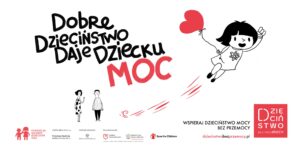 plakat kampanii Dzieciństwo bez Przemocy