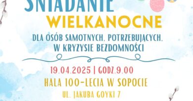 plakat śniadanie wielkanocne