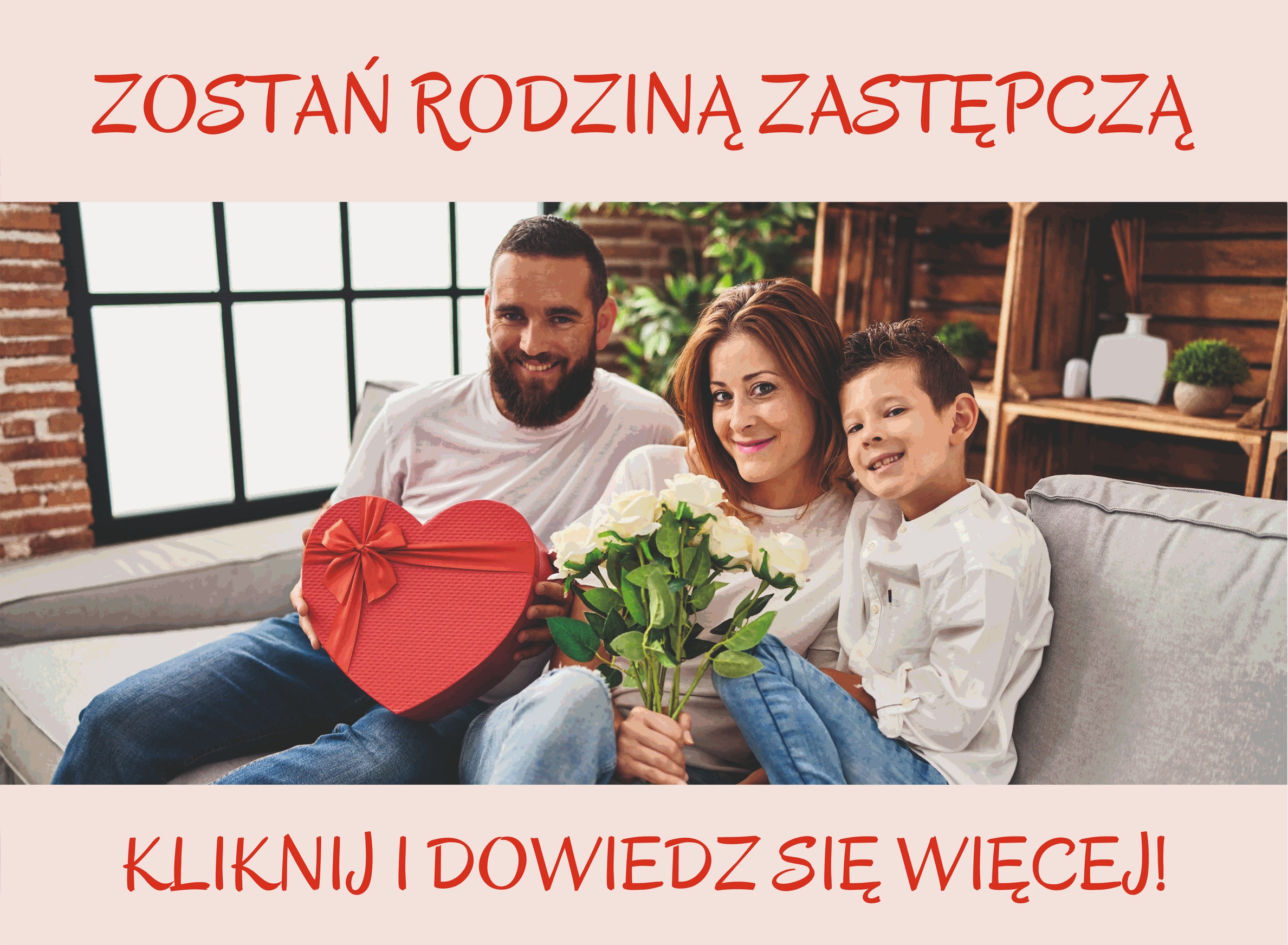zostań rodziną zastępczą przekierowanie na stronę z informacjami