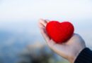 serce na dłoni