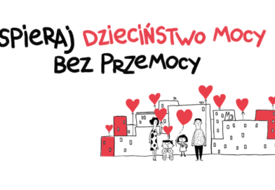 plakat Kampanii Dzieciństwo bez przemocy